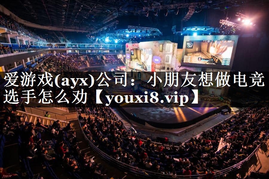 爱游戏(ayx)公司：小朋友想做电竞选手怎么劝