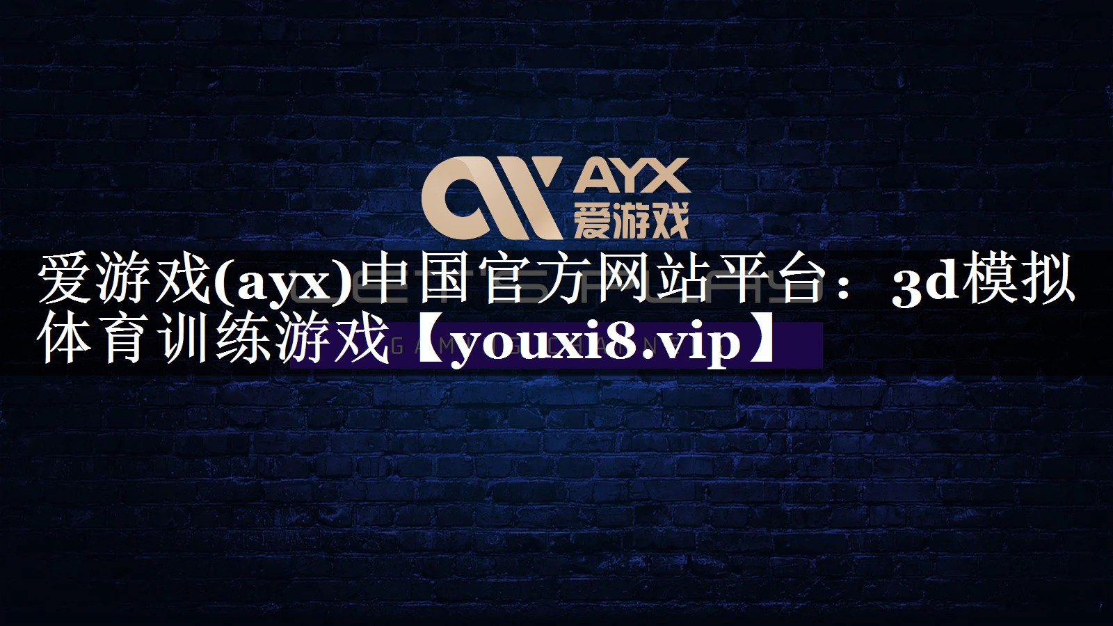 爱游戏(ayx)中国官方网站平台：3d模拟体育训练游戏